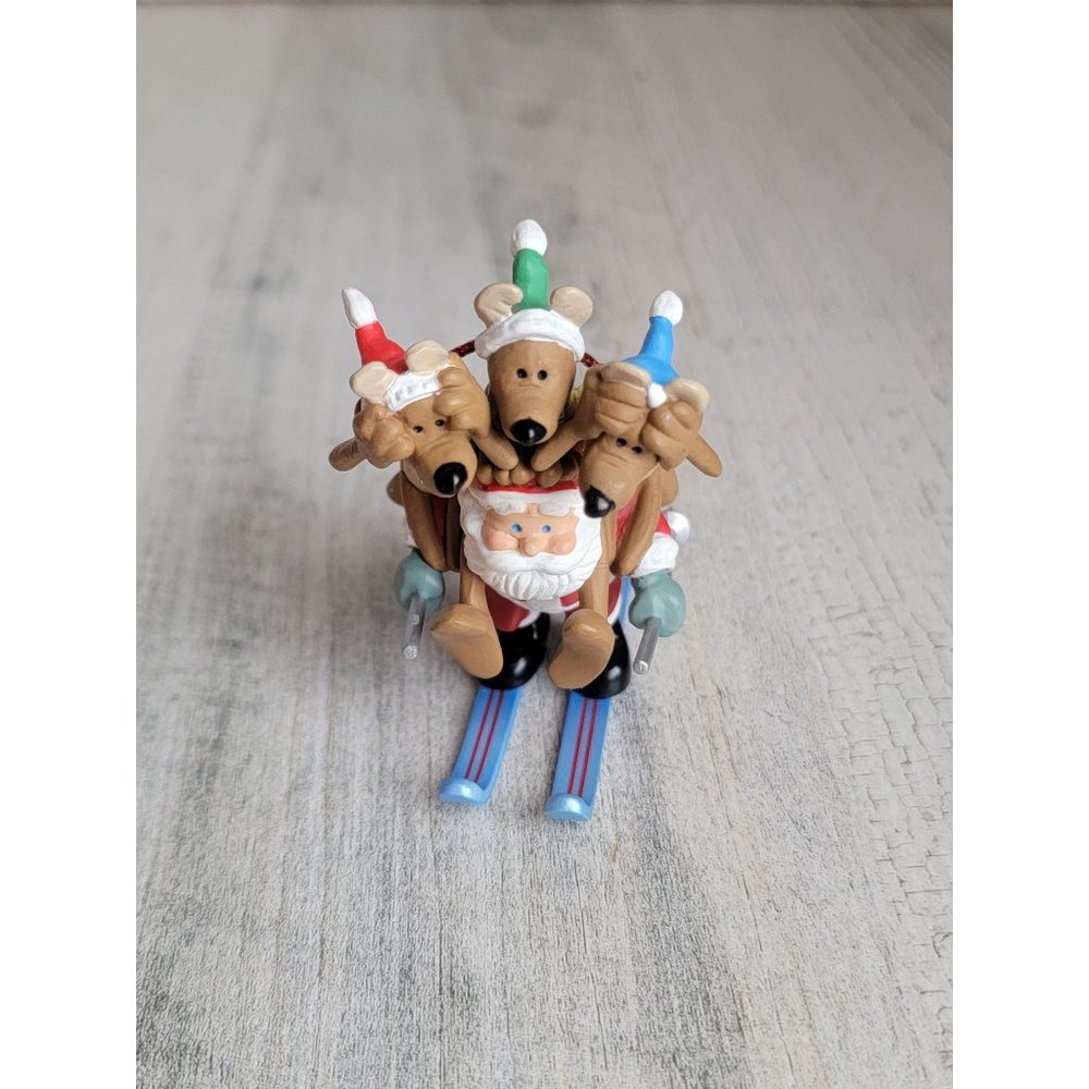Hallmark 1998 downhill Dash ornament Xmas‎